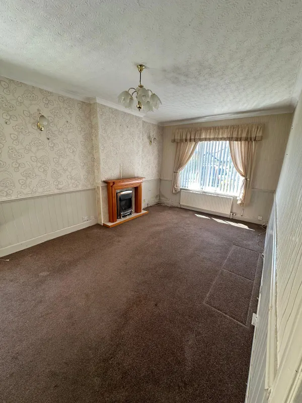 The bungalow before building work started